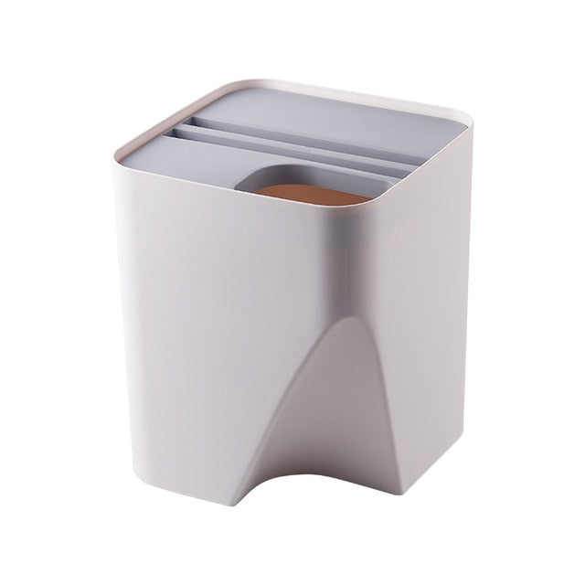 Kitchen Trash Can Recycle Bin Stacked Sorting Trash Bin Household Dry And Wet Separation Waste Bin Rubbish Bin for Bathroom 1pc