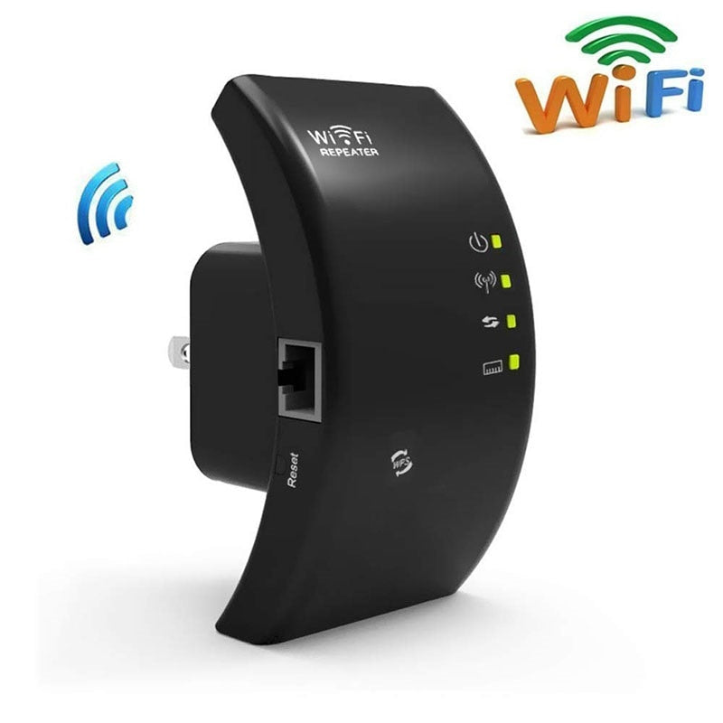 Repetidor sem fio WiFi 2.4G 300 Mbps Amplificador Extensor WiFi 802.11N/B/G WiFi Booster Amplificador de sinal Wi-Fi Ponto de acesso Wi-Fi